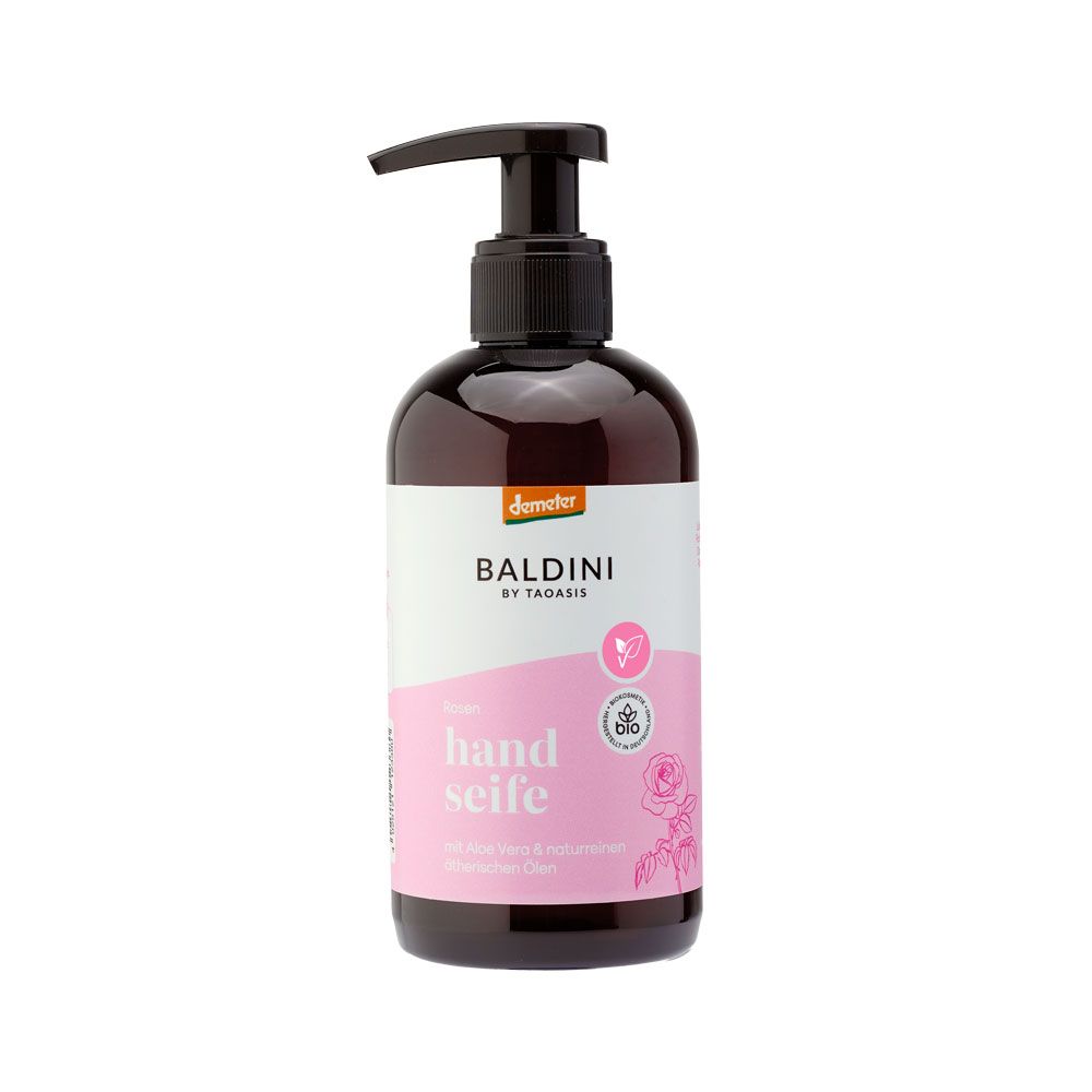 Mydło do rąk w płynie róża BIO 250 ml Baldini